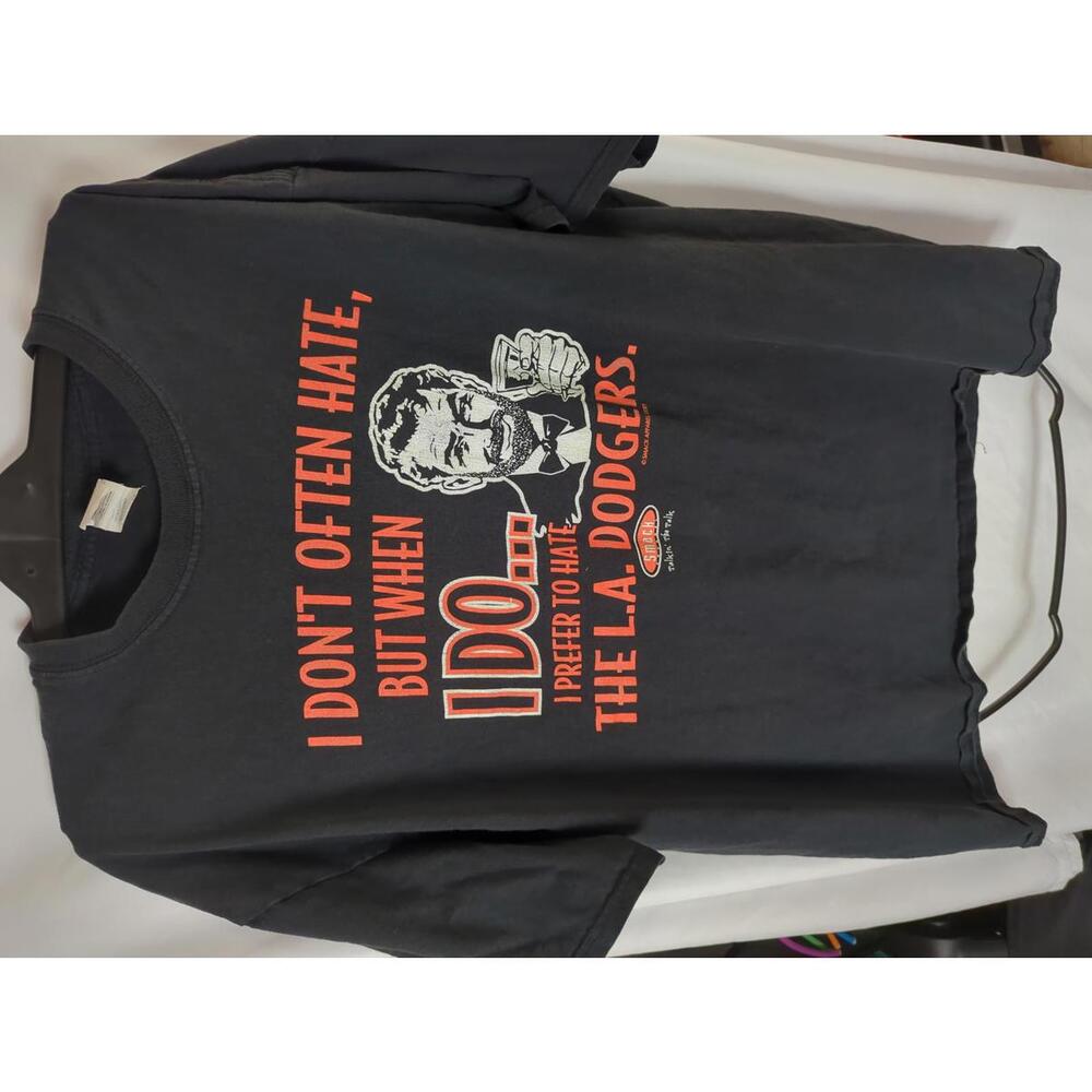 Gildan Smack Apparel Ultra Cotton Black Graphic T-Shirt Size XL
